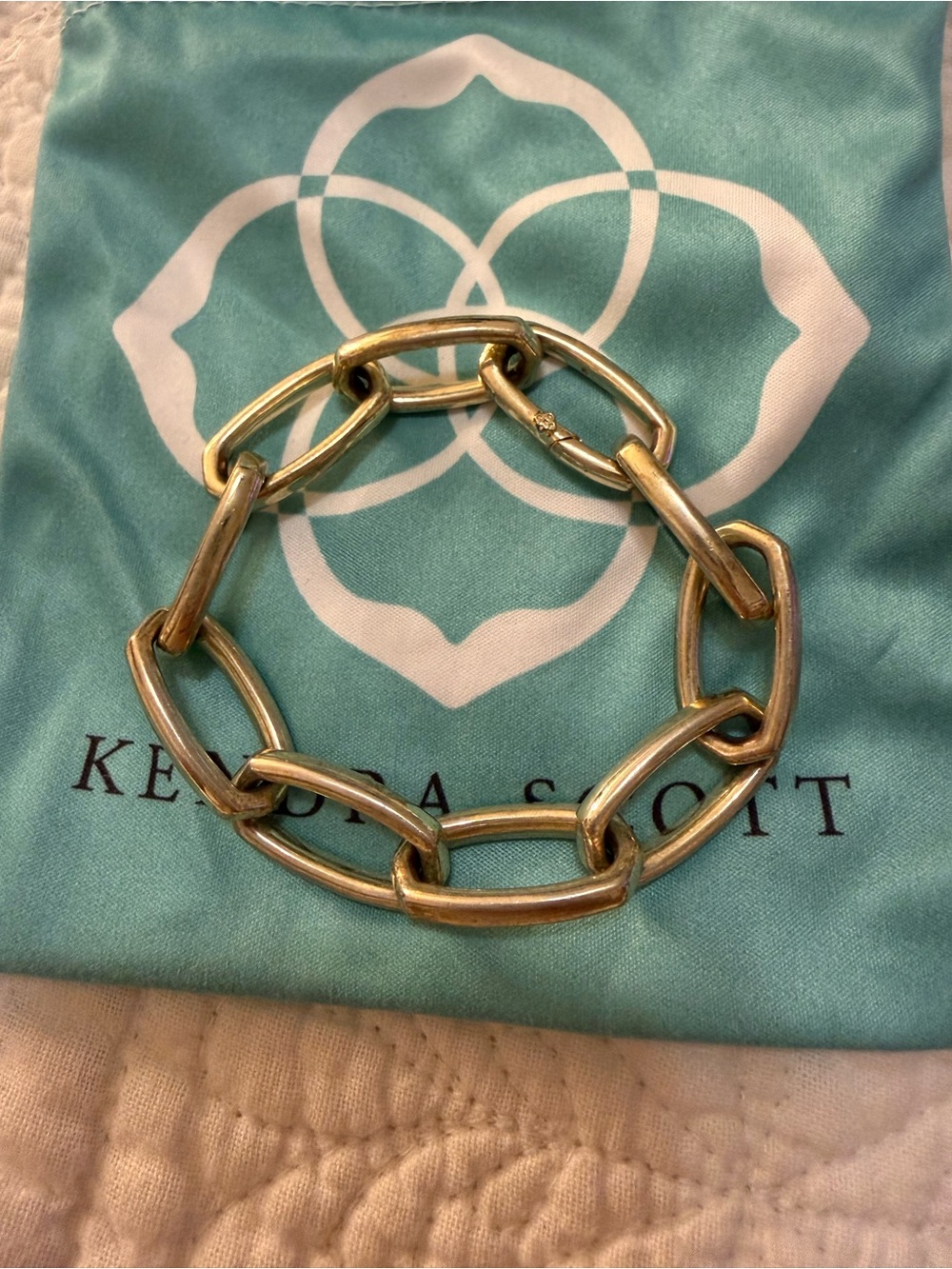 Kendra Scott Gold Link Chain Bracelet